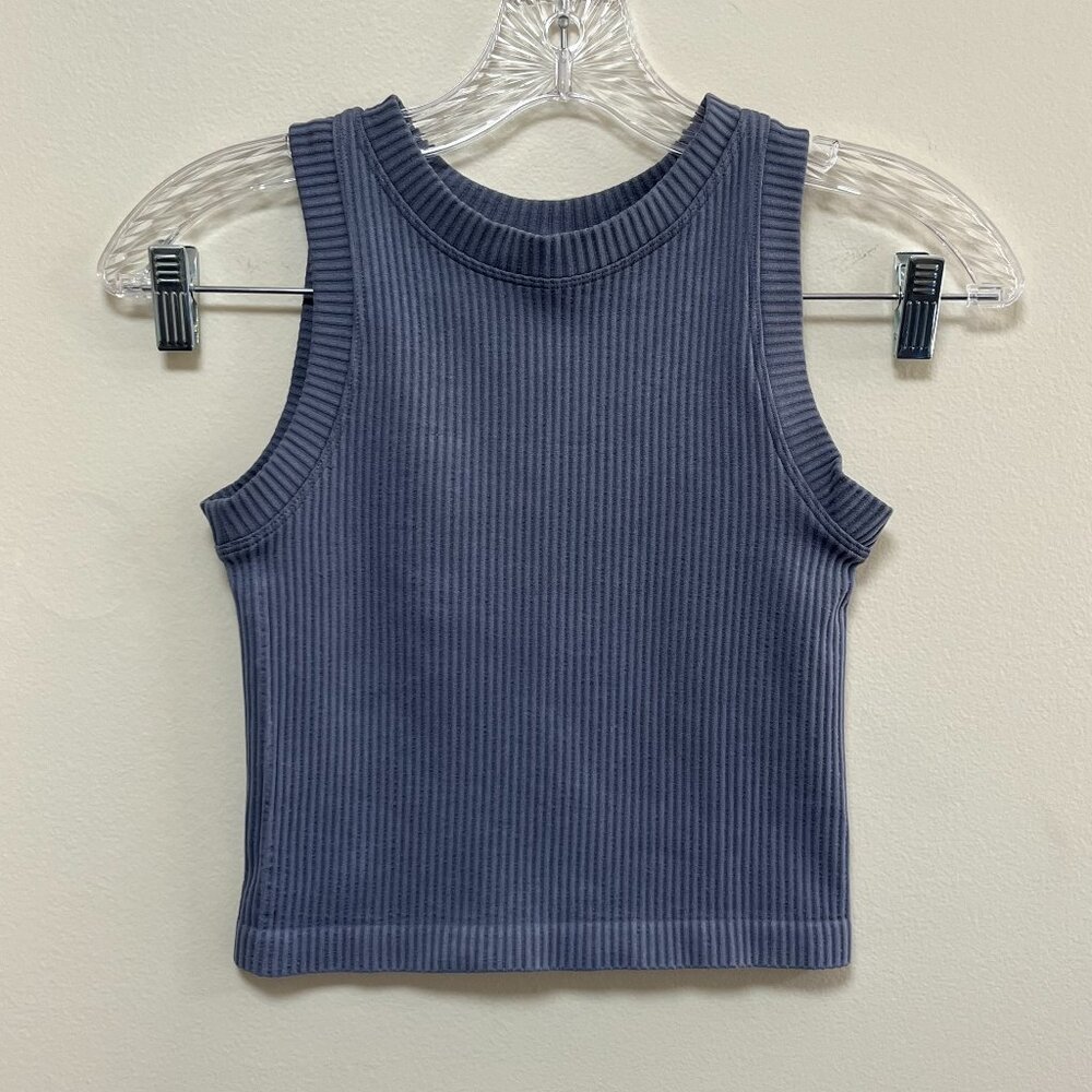 Aura Ribbed Racerback Tank Top